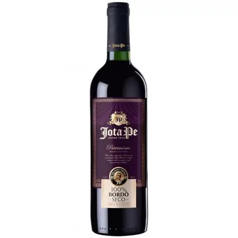 Vinho Jota Pe 100% Bordô Seco 750ml
